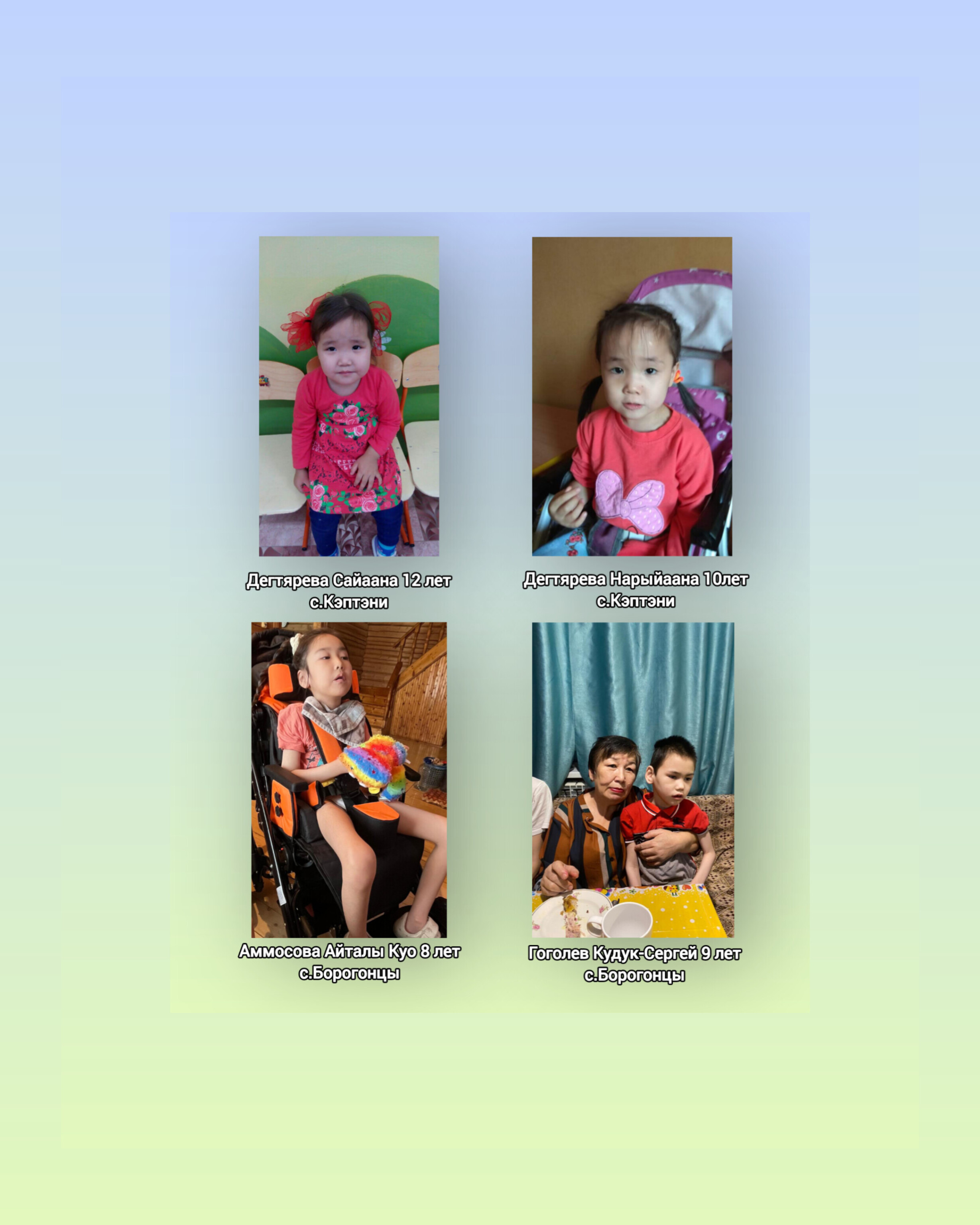 Ваша помощь-их надежда. Они борются с генетическим заболеванием NCL-6